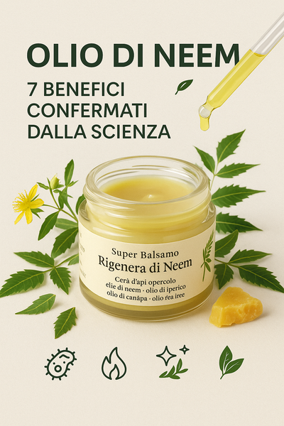 Olio di Neem: 7 Proprietà Scientificamente Provate che (Forse) Non Conosci
