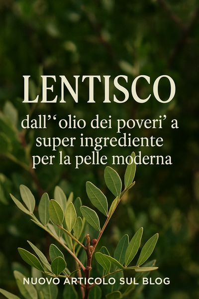 Lentisco: dall’“olio dei poveri” a super ingrediente per la pelle moderna 🌿✨