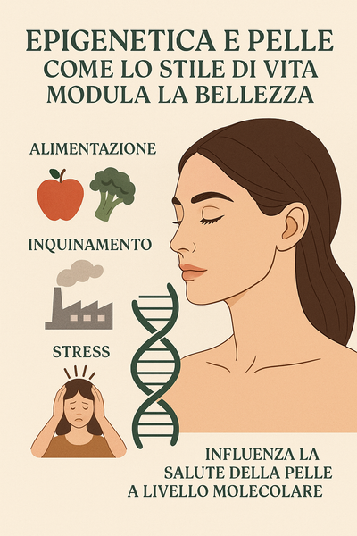 Epigenetica e pelle: come lo stile di vita modula la bellezza