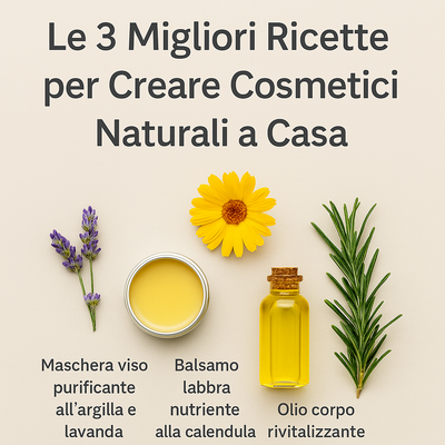 Le 3 Migliori Ricette per Creare Cosmetici Naturali a Casa