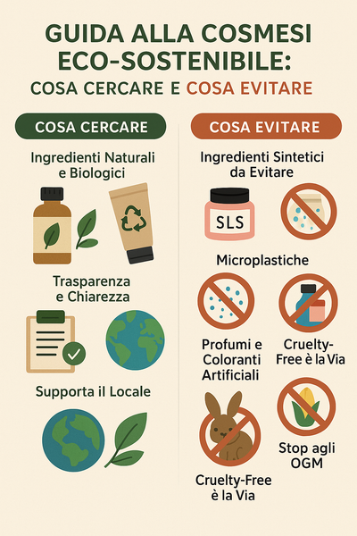 Guida alla Cosmesi Eco-Sostenibile: Cosa Cercare e Cosa Evitare