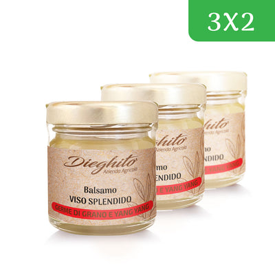 3X2 Balsamo Viso Splendido di Germe di Grano e Yang Yang