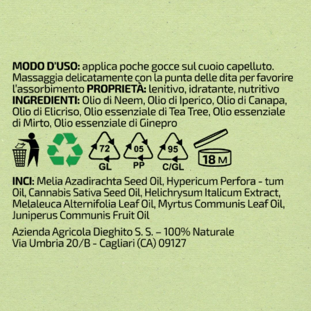Olio Rigenera Cuoio Capelluto